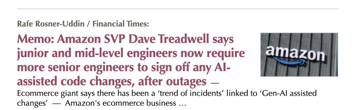 Amazon’s AI tool caused AWS outage, company denied problems