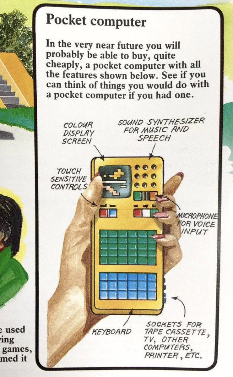 1980 Kids Book Predicted Modern Smartphone Future