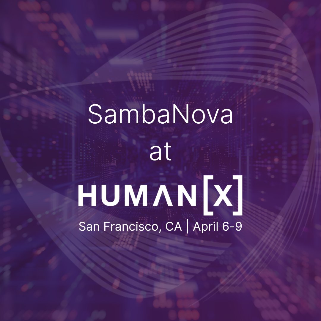 SambaNova at HumanX 2026: Better AI Systems Over Bigger Models