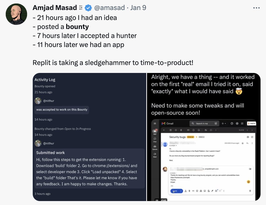From Tweet to Reality: Collaborative AI Project Development