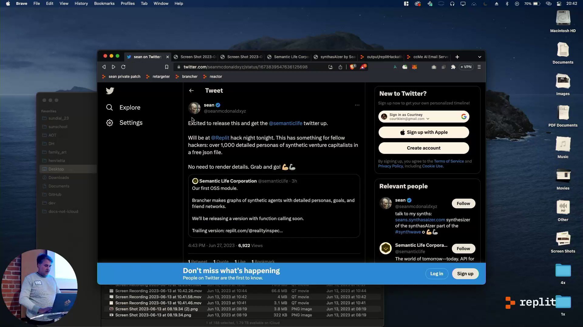 Agent-Based Demo: Synthetic Agents with Personas and Networks