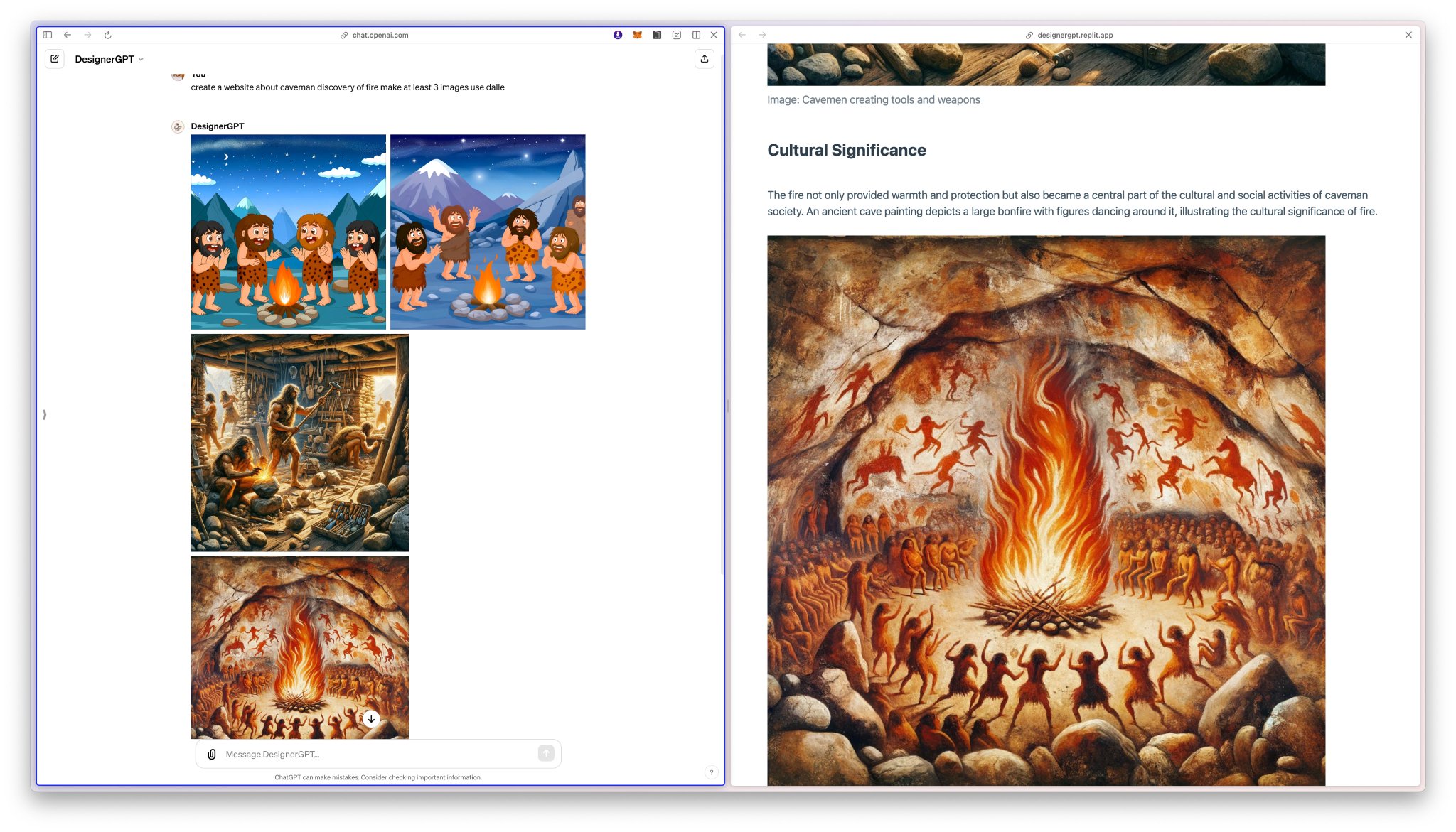 AI System Generates Multiple Images with Contextual Text