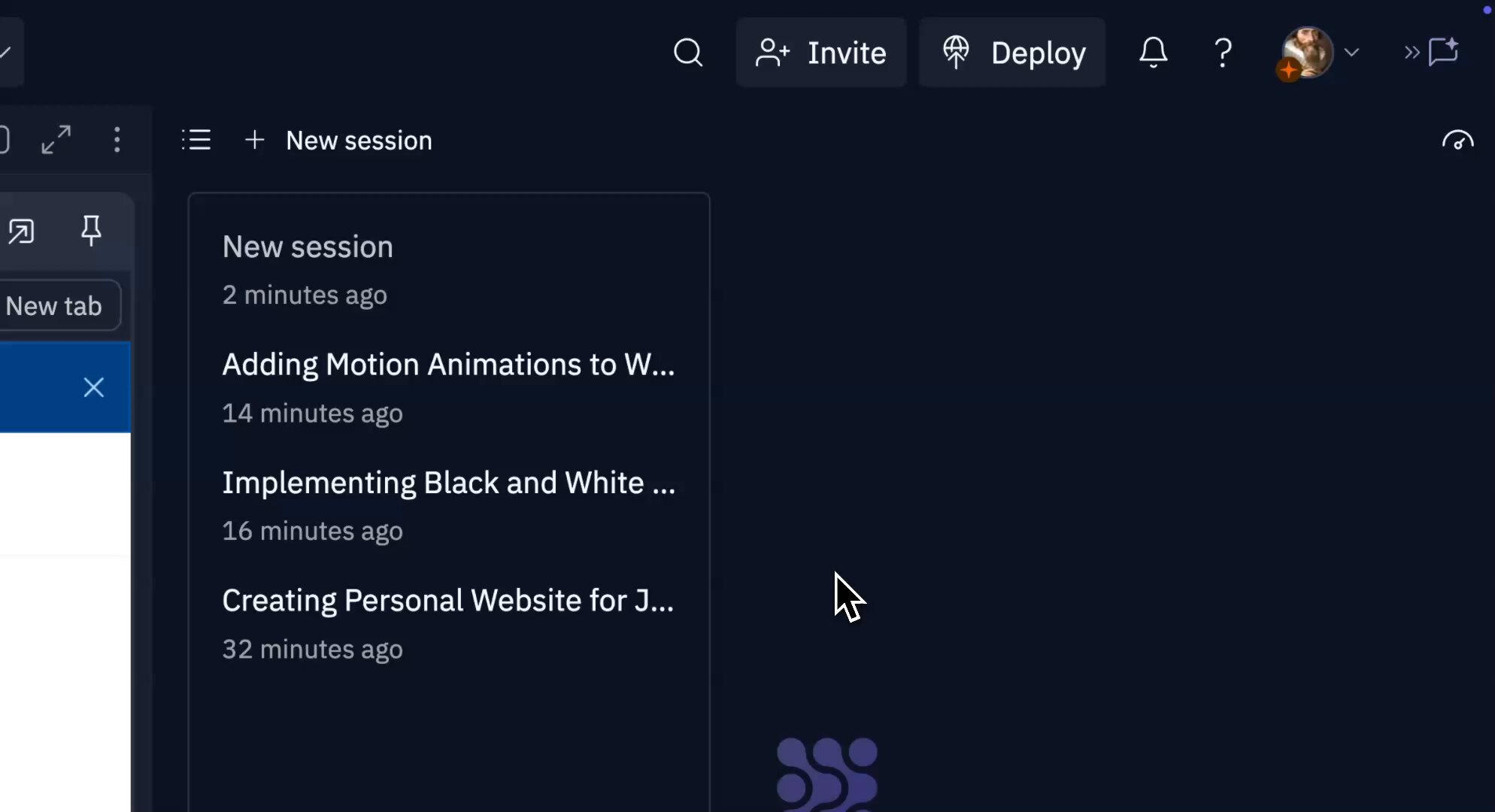 Agent Now Supports Multiple Sessions for Projects