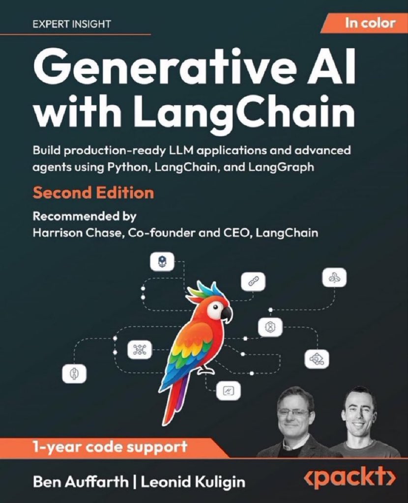 LangChain 2nd Edition: Build Production-Ready Agentic AI Applications