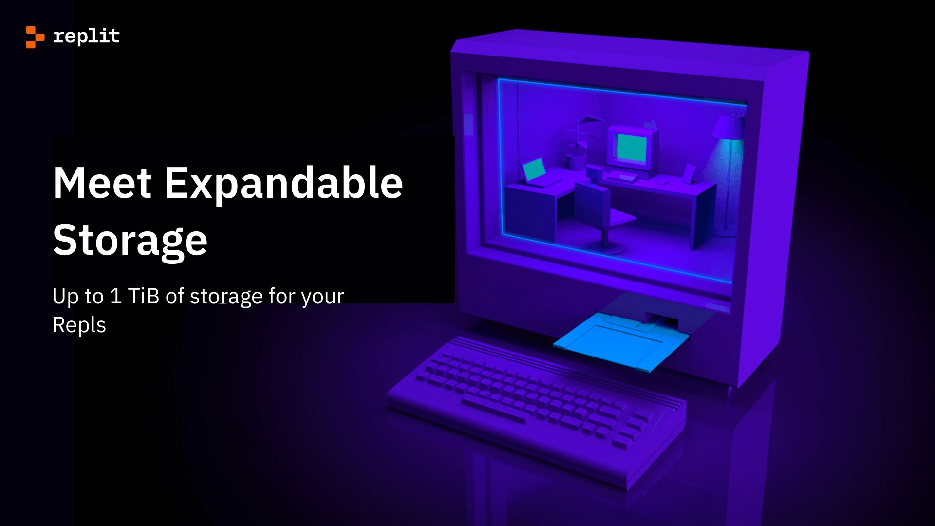 Replit Expands Cloud Storage Capacity to 1 TiB