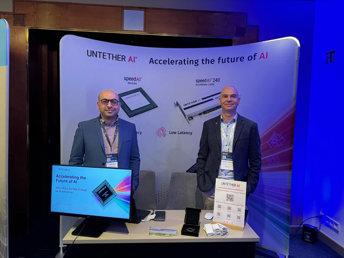 Untether AI showcases speedAI accelerators for autonomous mobility