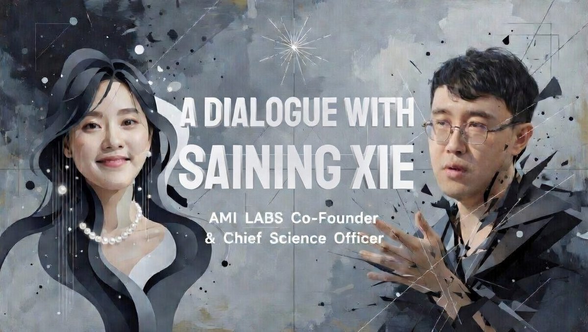 Deep dive series on Saining Xie’s seven-hour interview about AI