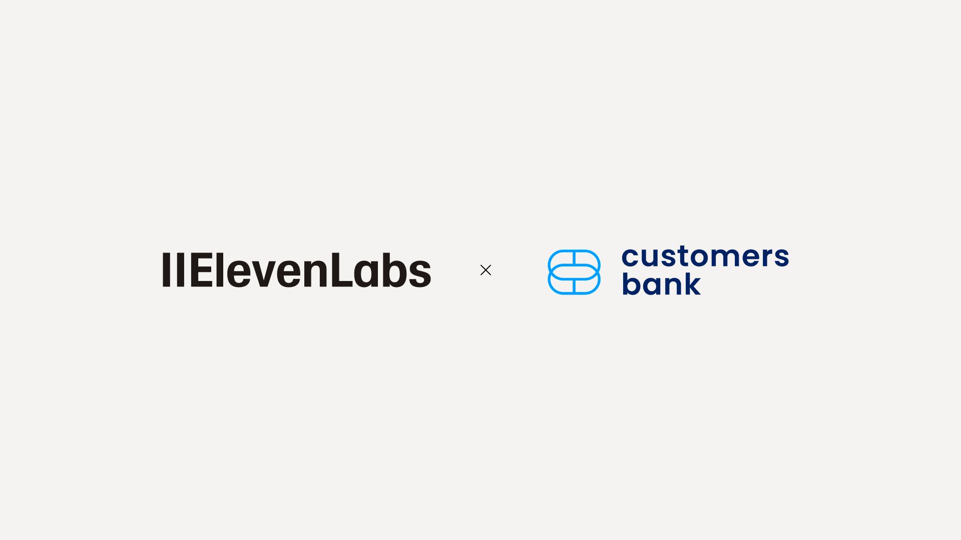 ElevenAgents Partnership with Customers Bank Announced