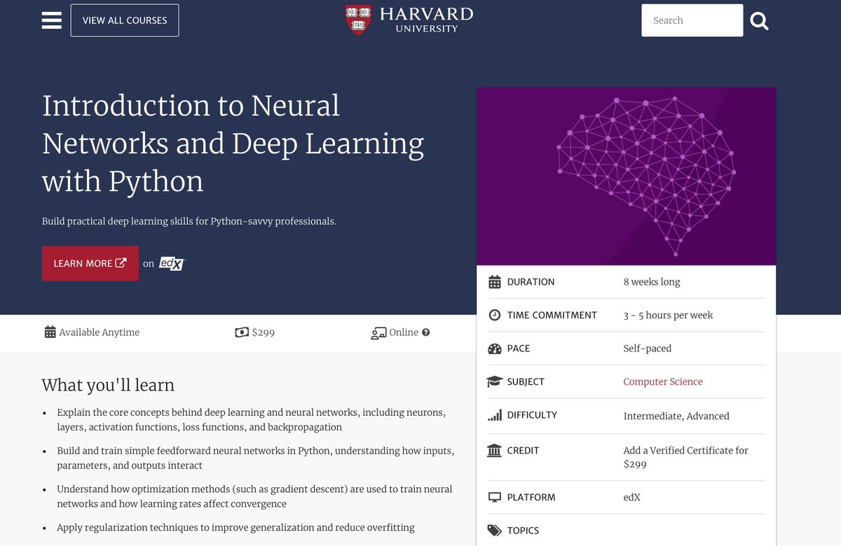 Harvard Opens More Free Online Courses in AI and Data Science