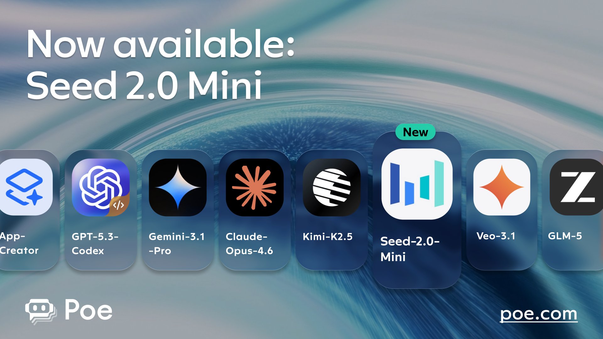 ByteDance Seed 2.0 Mini Model Launches on Poe Platform