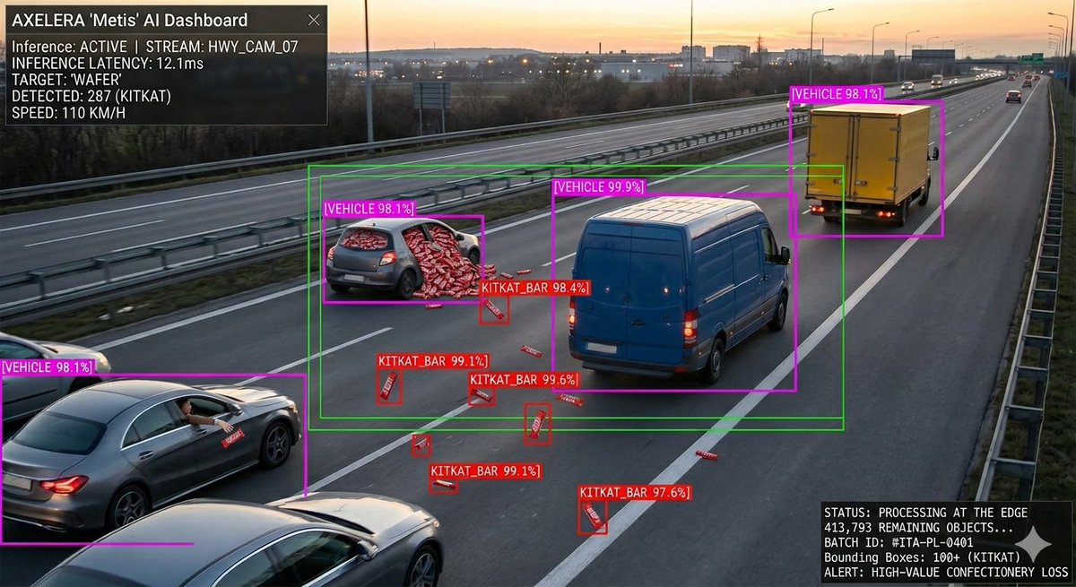 Axelera AI Offers Confectionery Security Solution for KitKat