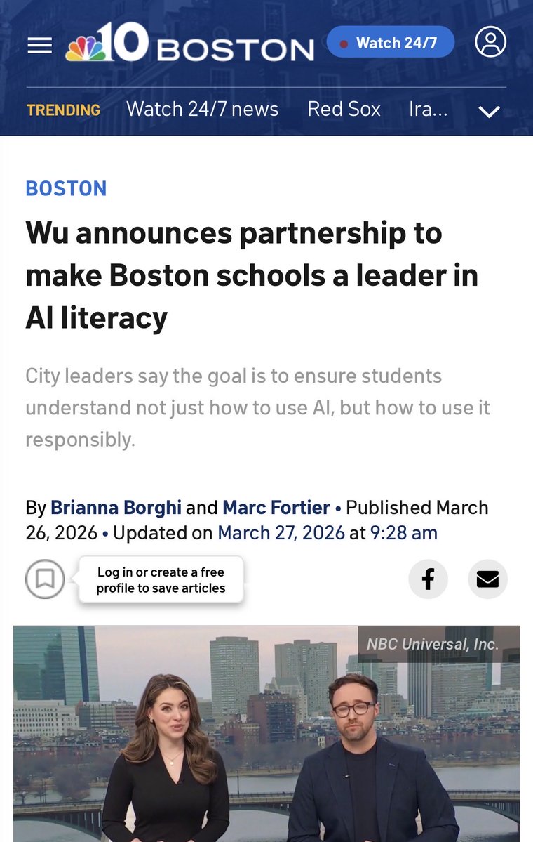 Boston Launches First Major US AI Literacy Course for High Schools