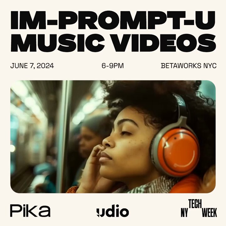 Music Video Creation Night at Techweek NYC