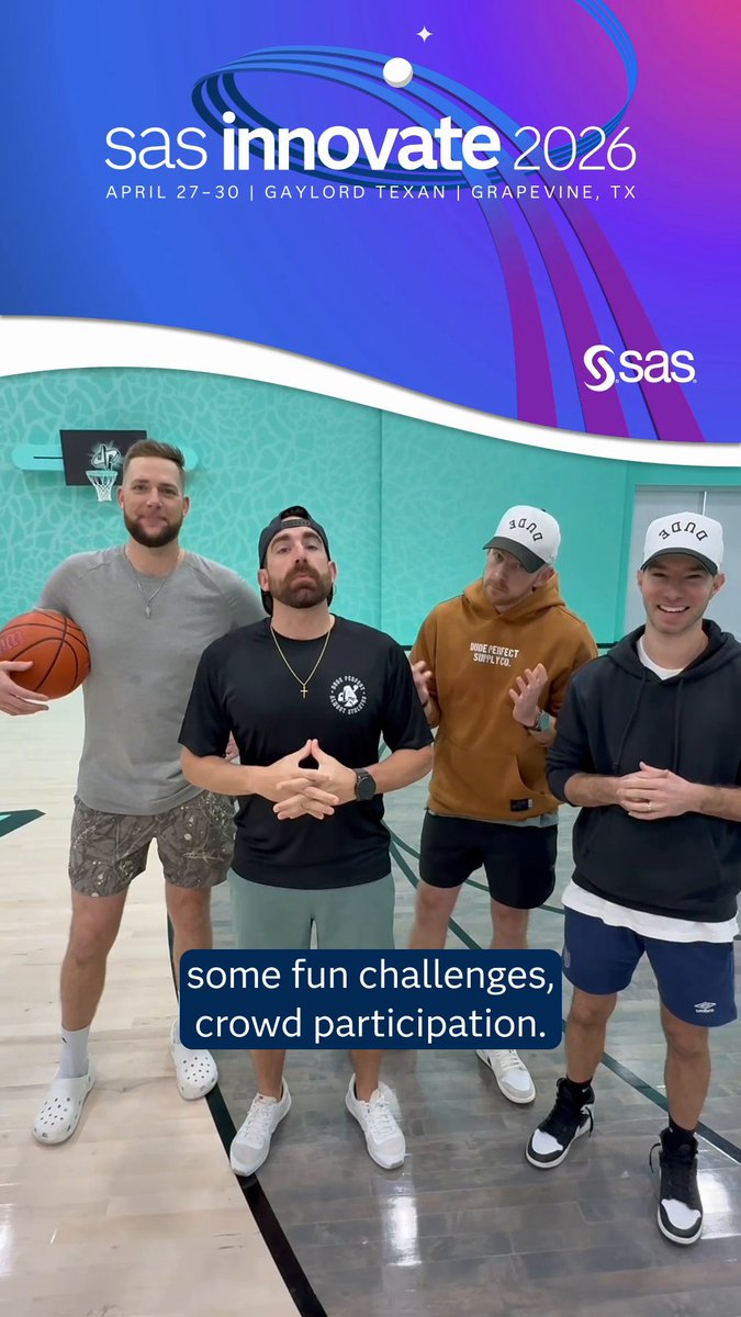 Dude Perfect Elevates AI and Data at SASInnovate 2026