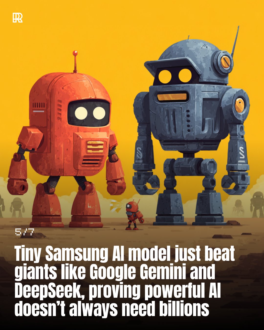 Samsung’s Tiny AI Model Outperforms DeepSeek and Gemini