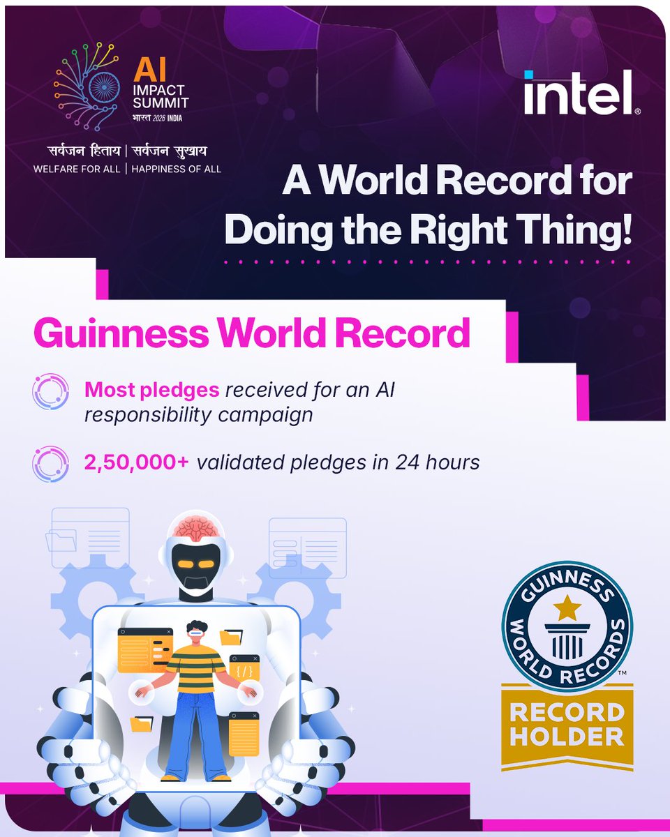 India Sets Guinness World Record for AI Responsibility Pledges