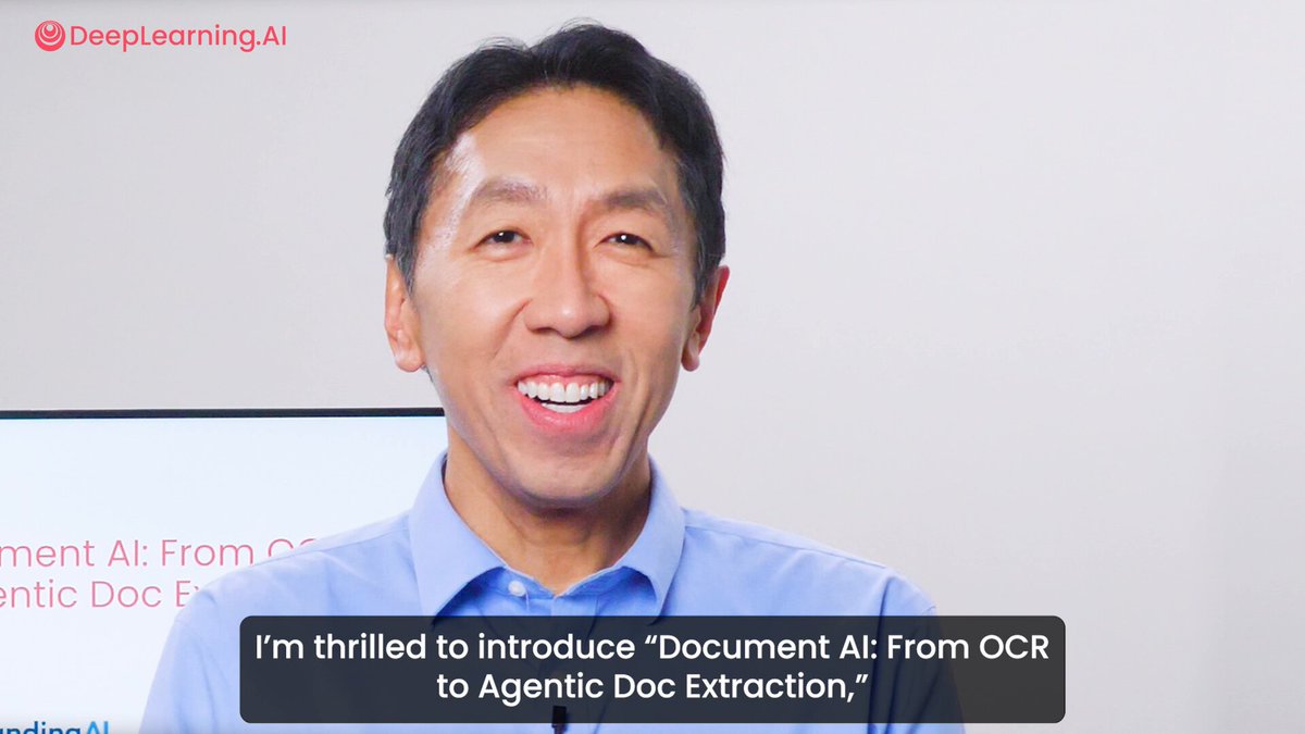 New Document AI Course: OCR to Agentic Document Extraction