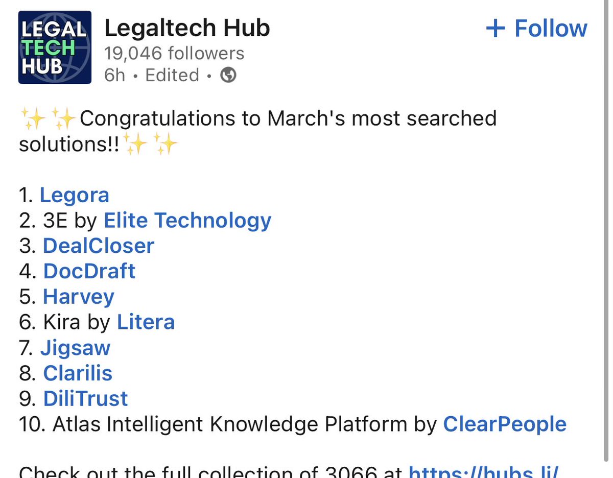 DocDraft Named 4th Most Searched Legal Tech Solution in March