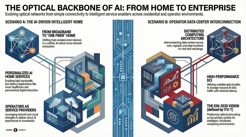 AI Integration Drives Evolution of Optical Networks in Homes