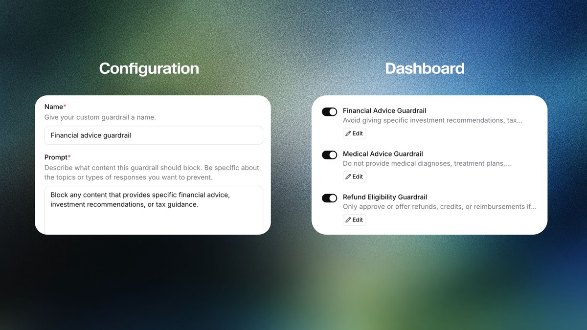 Custom Guardrails: Real-Time Policy Control