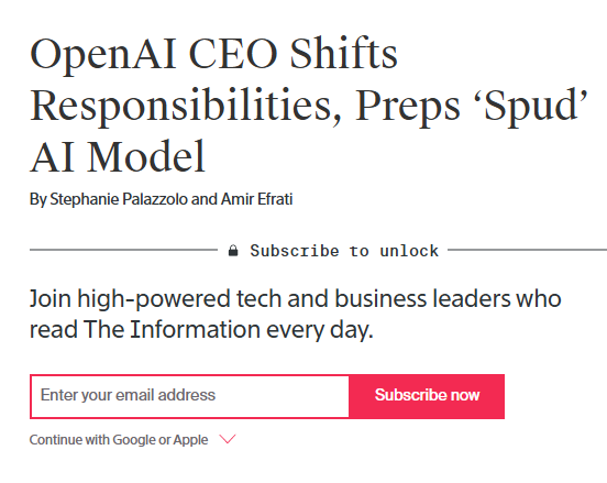 GPT-5.5 Spud Incoming: OpenAI’s Make-or-Break Moment