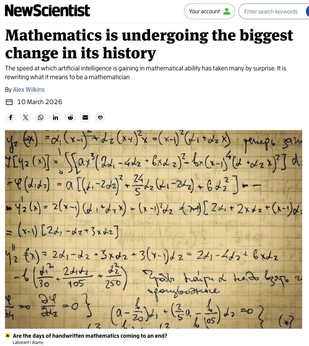 Math Agent Aletheia Featured in FirstProof Challenge by New Scientist
