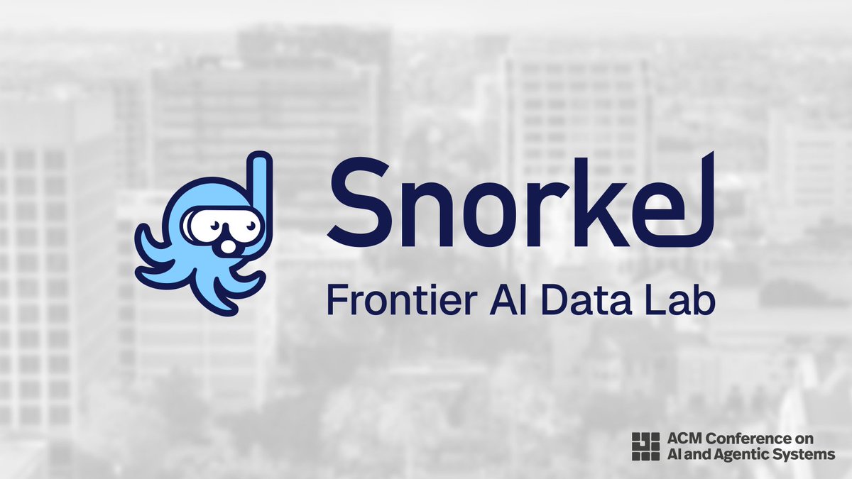 Snorkel AI Sponsors First ACM Agentic AI Systems Conference