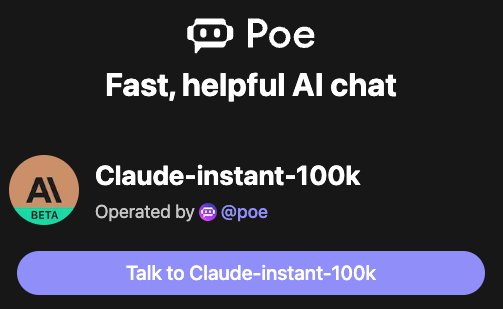 Claude 100k context window beta launches on Poe platform