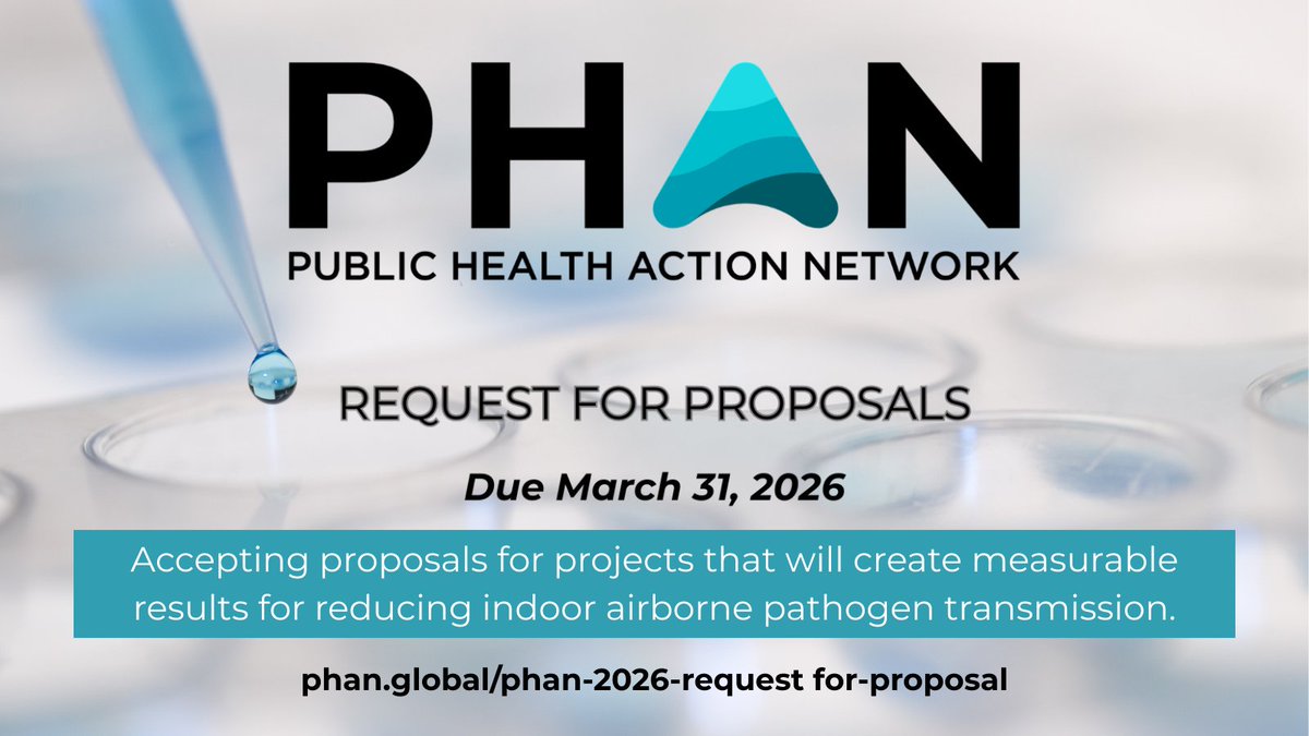 PHAN seeks proposals to reduce airborne disease transmission