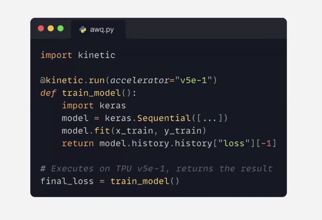 Keras Kinetic: New Library for TPU and GPU Job Execution