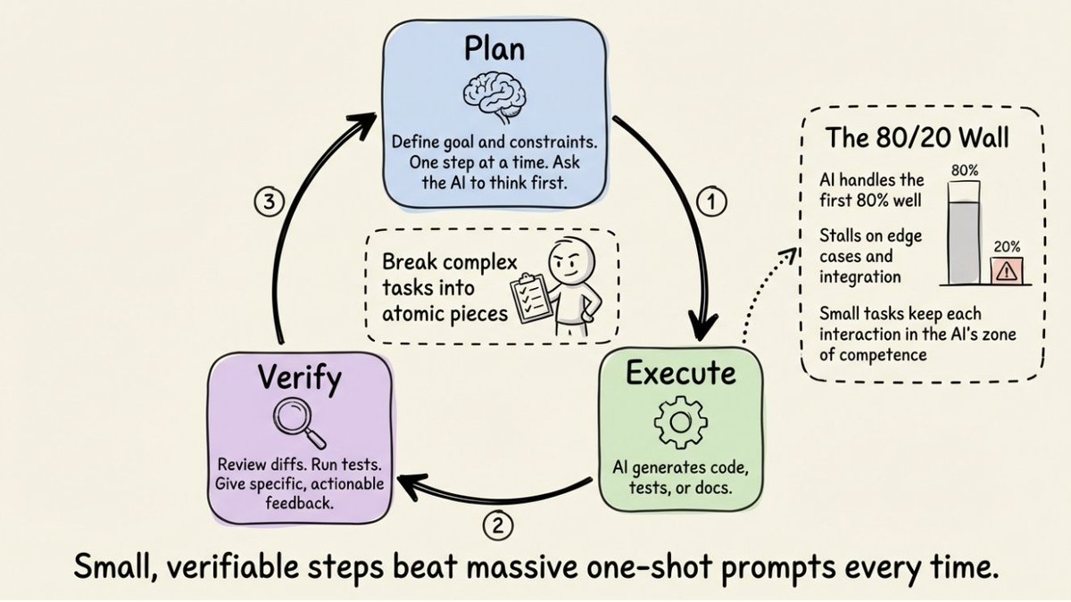 Plan-Execute-Verify: The AI Coding Loop for Faster Shipping