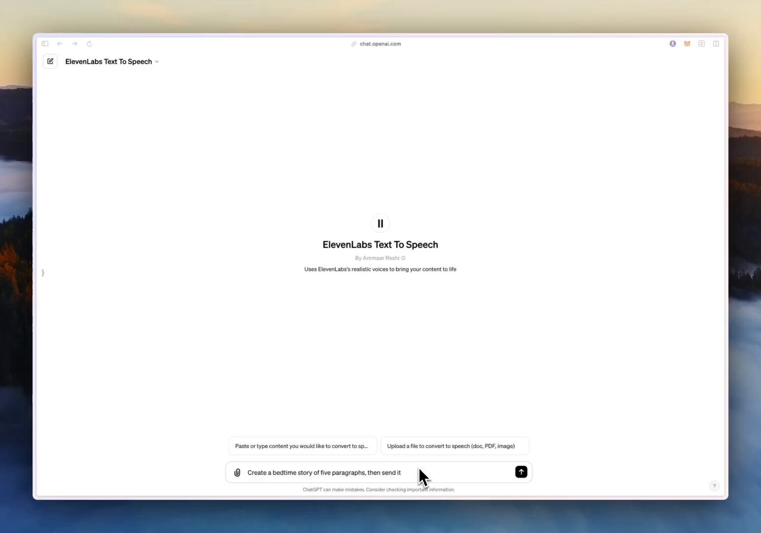 GPTs Transform Text to Audio Stories with Web Design