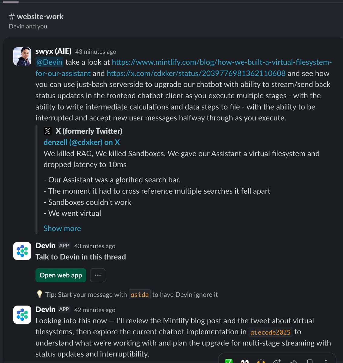 Devin AI Achieves Agentic Self-Improvement with One-Shot Implementation