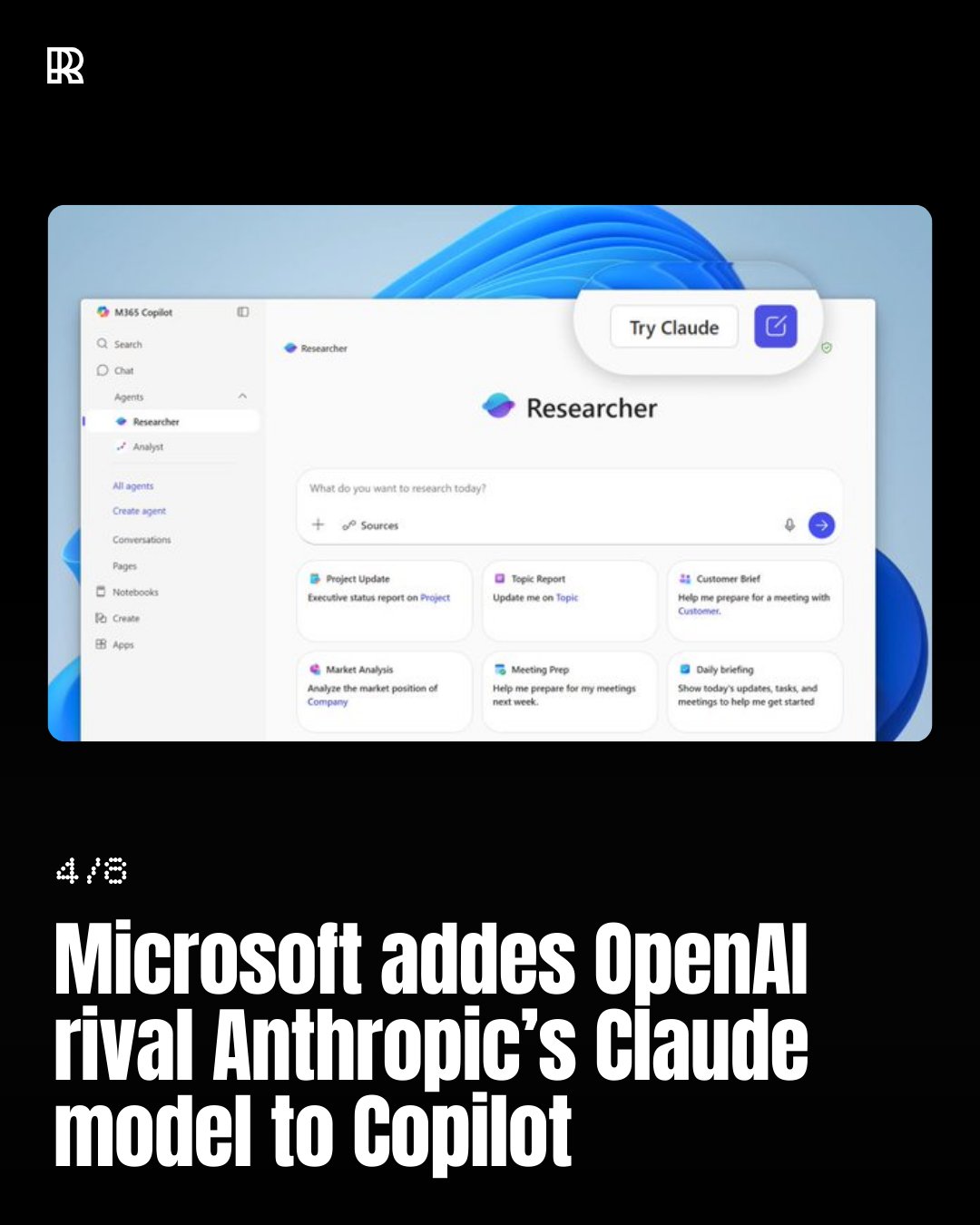 Microsoft Integrates Anthropic Claude Into Copilot Platform