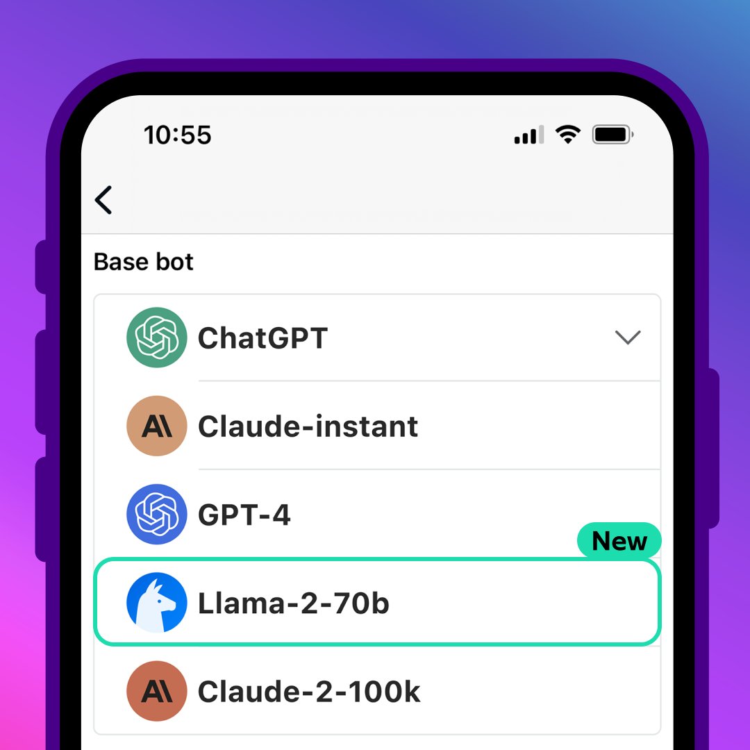 Poe Launches Custom Llama 2 Prompt Bot Creation Feature