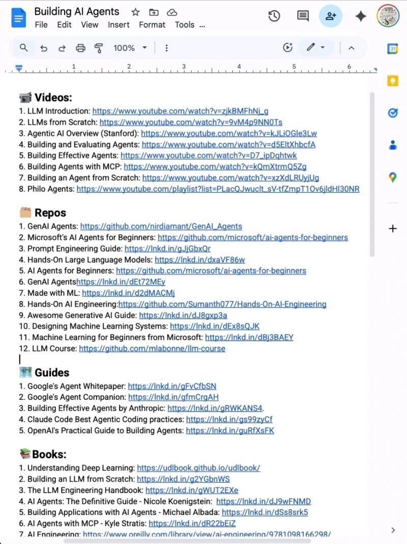 Complete AI Learning Roadmap: Videos, Repos, Books, Papers, Courses