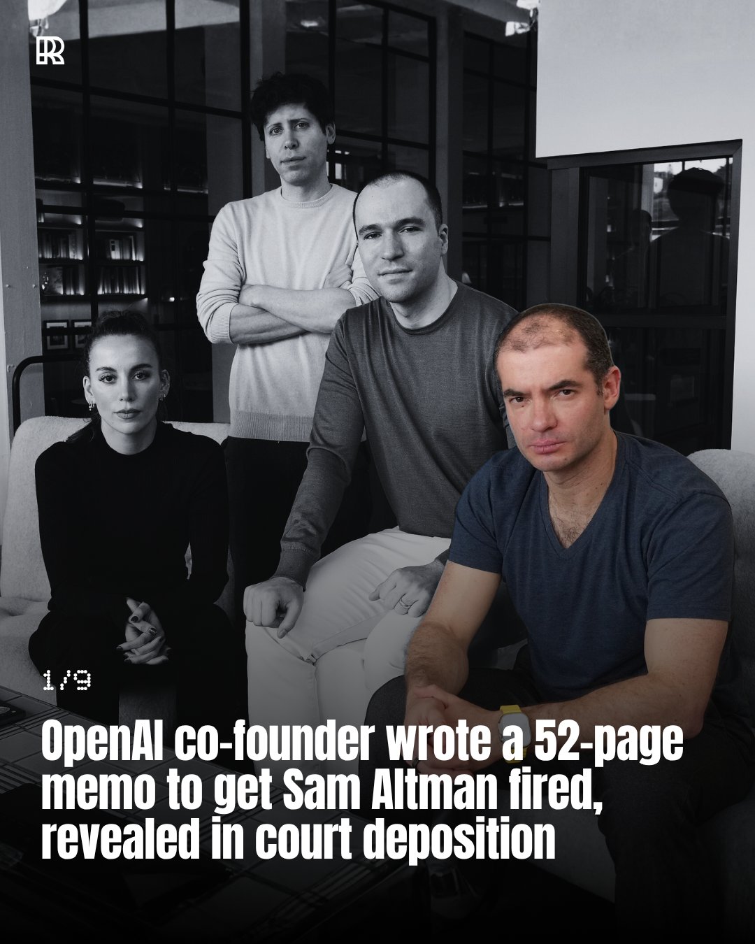 OpenAI Co-founder’s 52-Page Memo Against Sam Altman