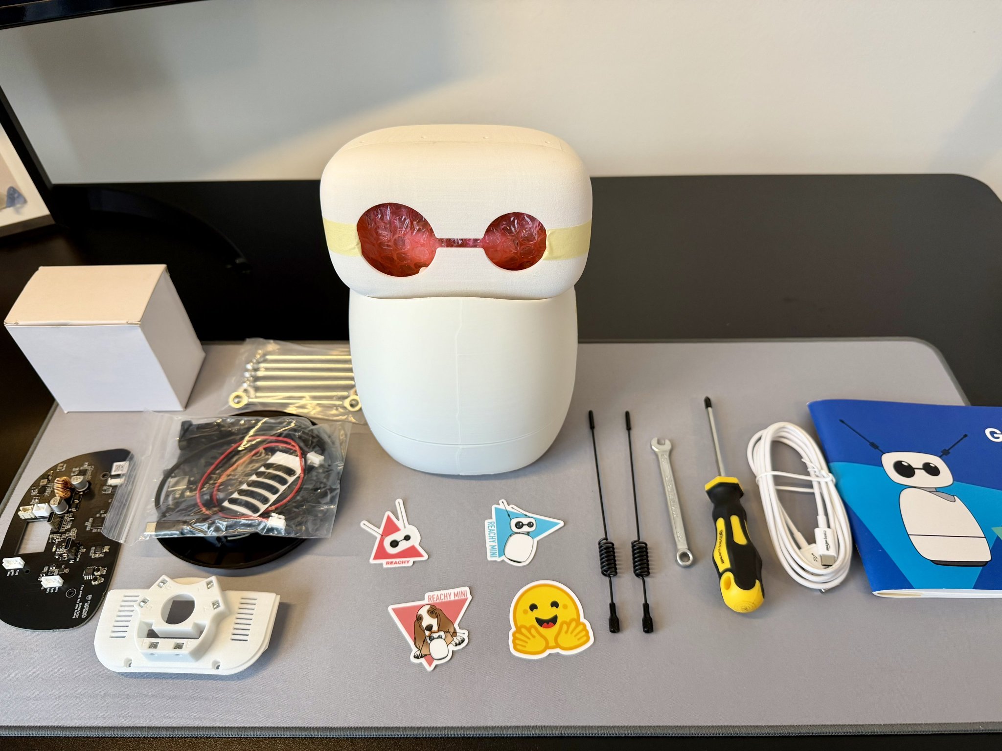 Reachy Mini Robot Demonstrates New Tricks and Capabilities