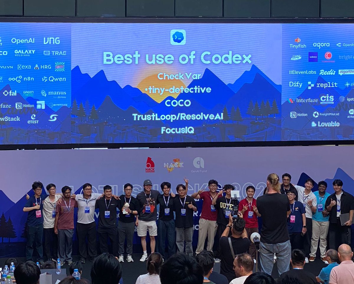 Codex Hackathon Celebrates Top 5 Teams with Innovative AI Projects