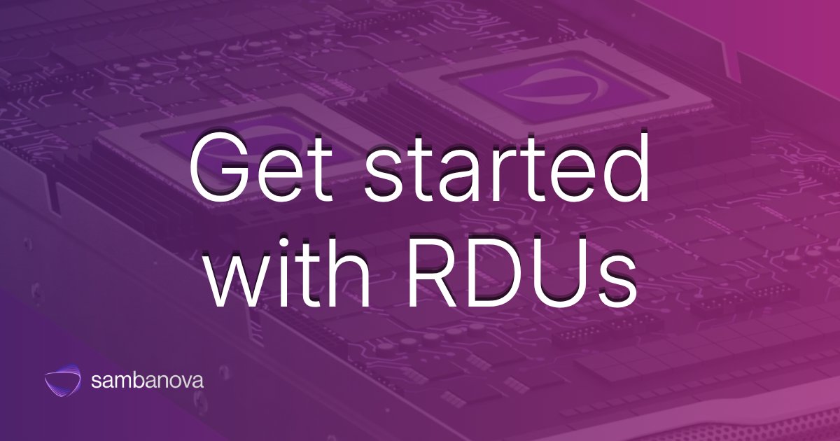 RDUs and Disaggregated Inference for Advanced Agentic Workflows