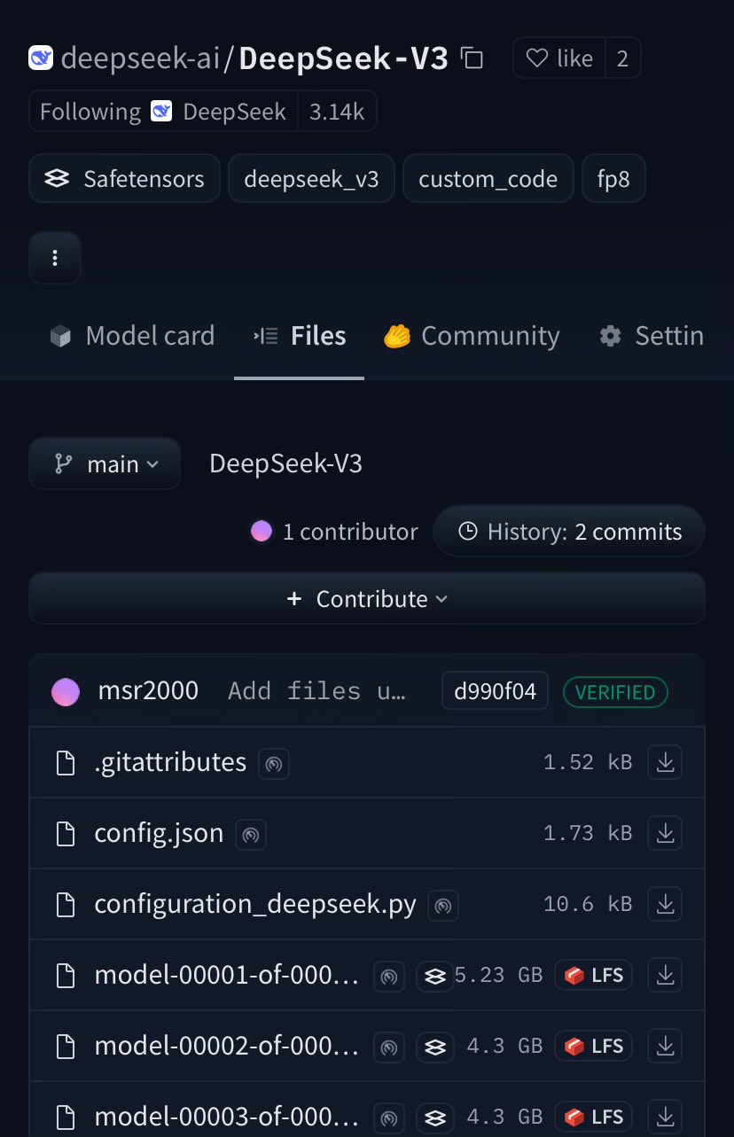DeepSeek Instruct Open Weight LLM Released on Hub