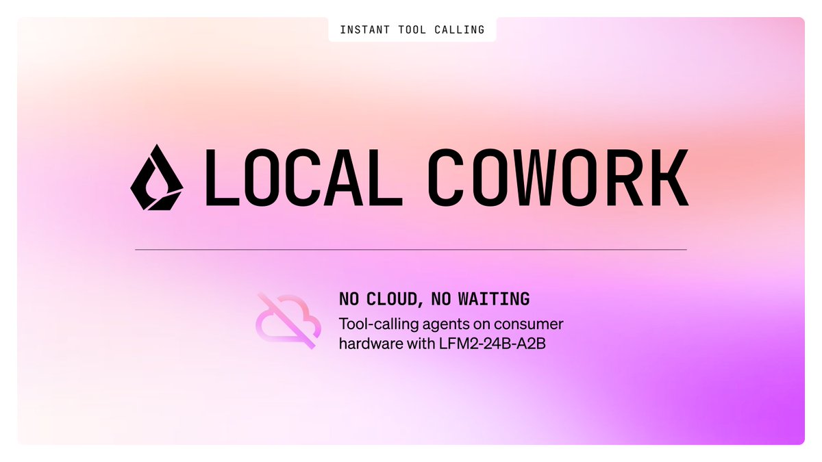 LocalCowork: AI Agent Running on MacBook with 67 Tools