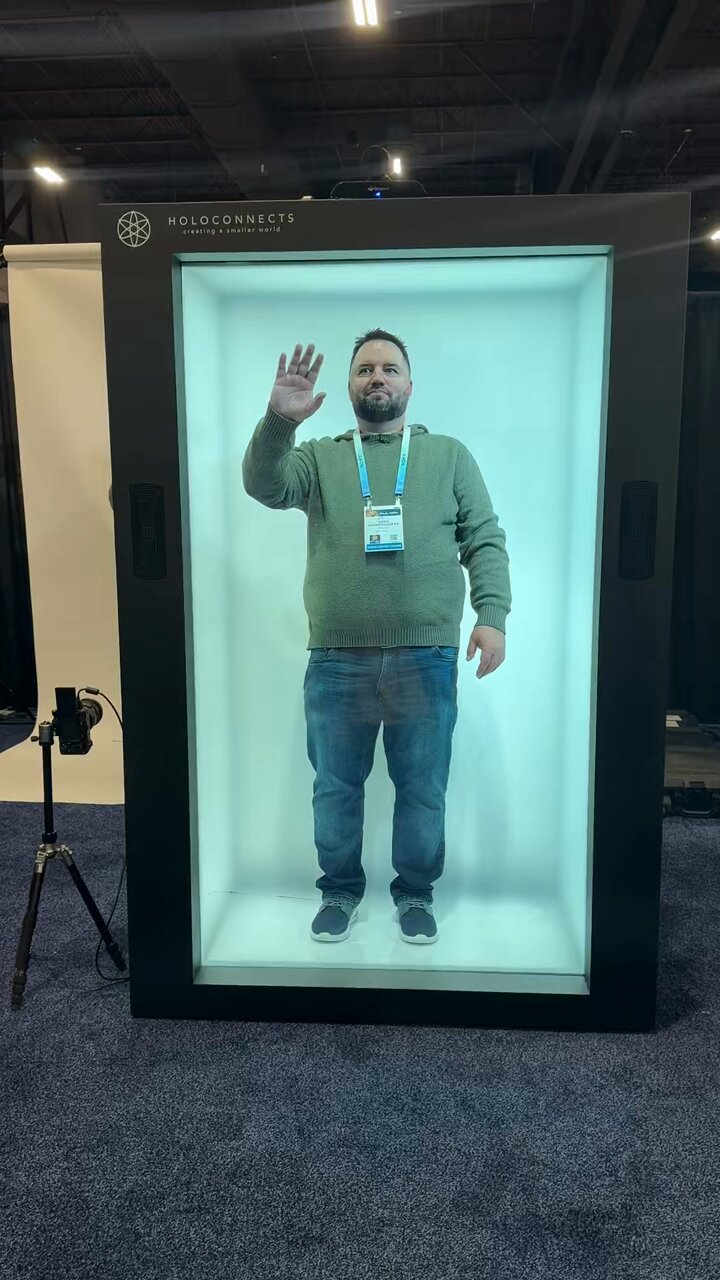AI-Powered Hologram Technology by Holoconnects