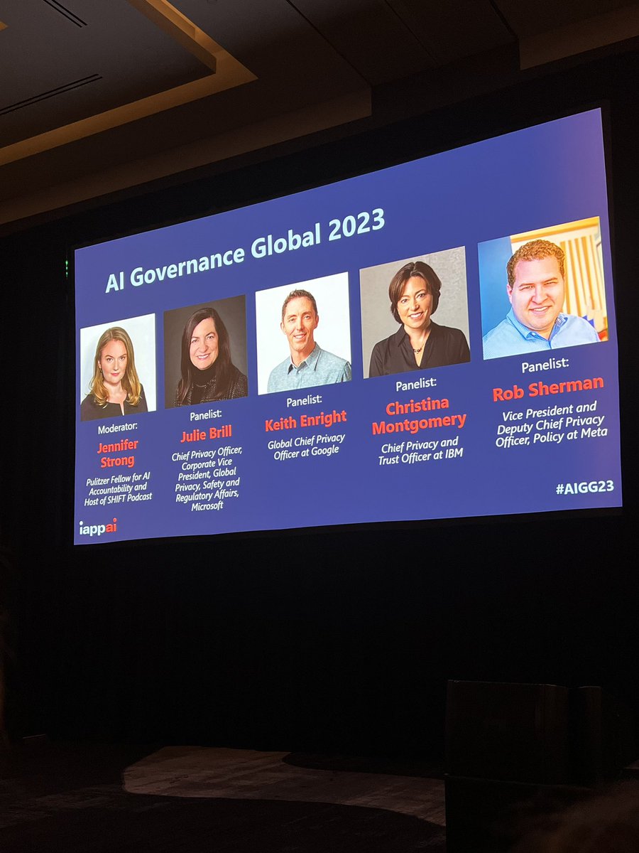 Tech Giants Panel on AI Governance with Google Microsoft IBM Meta