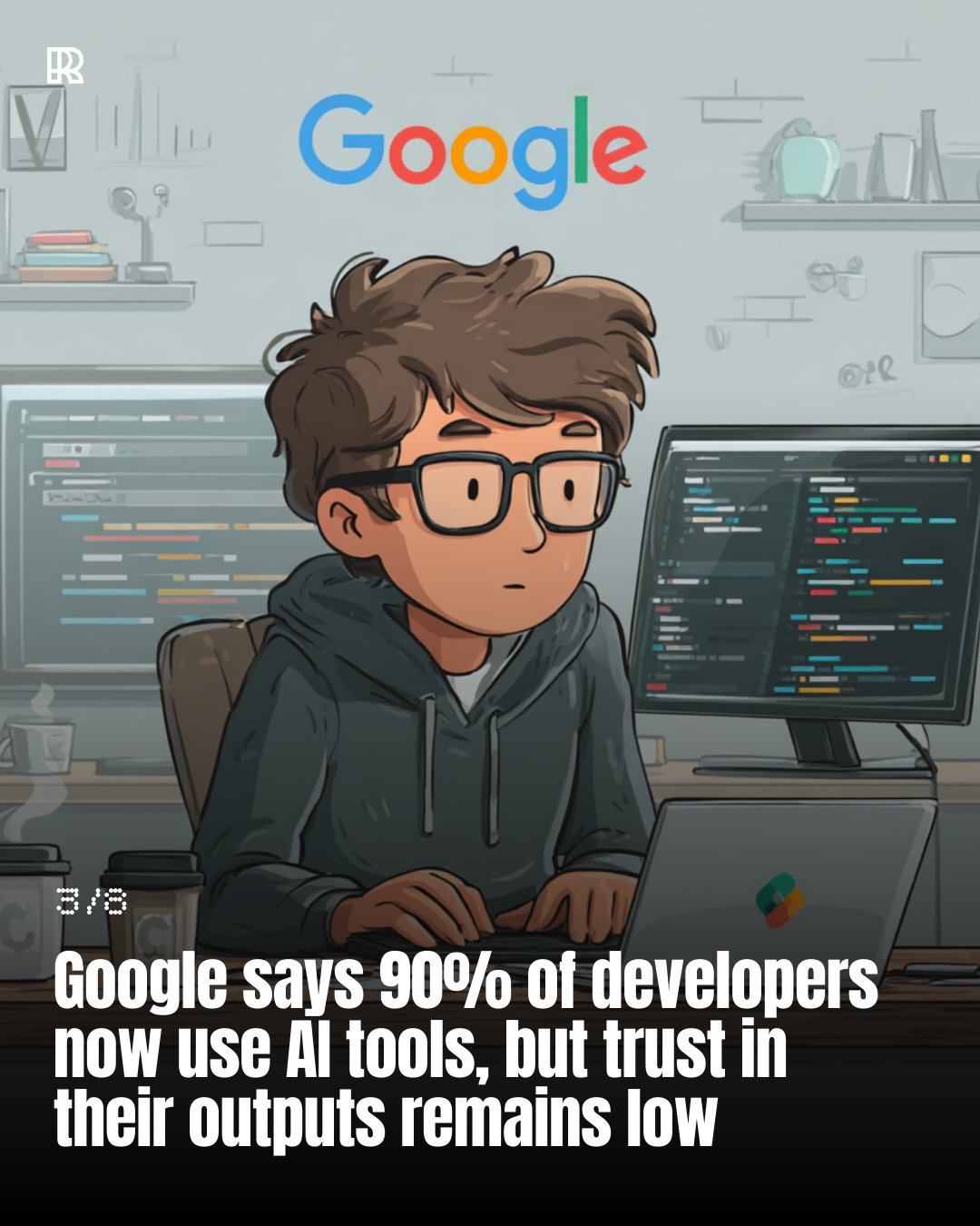 Google: 90% of developers now use AI tools