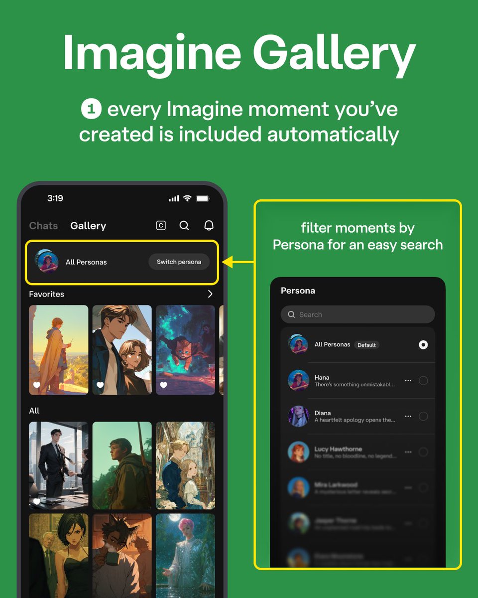 New Imagine Gallery Feature to Organize and Rediscover Images