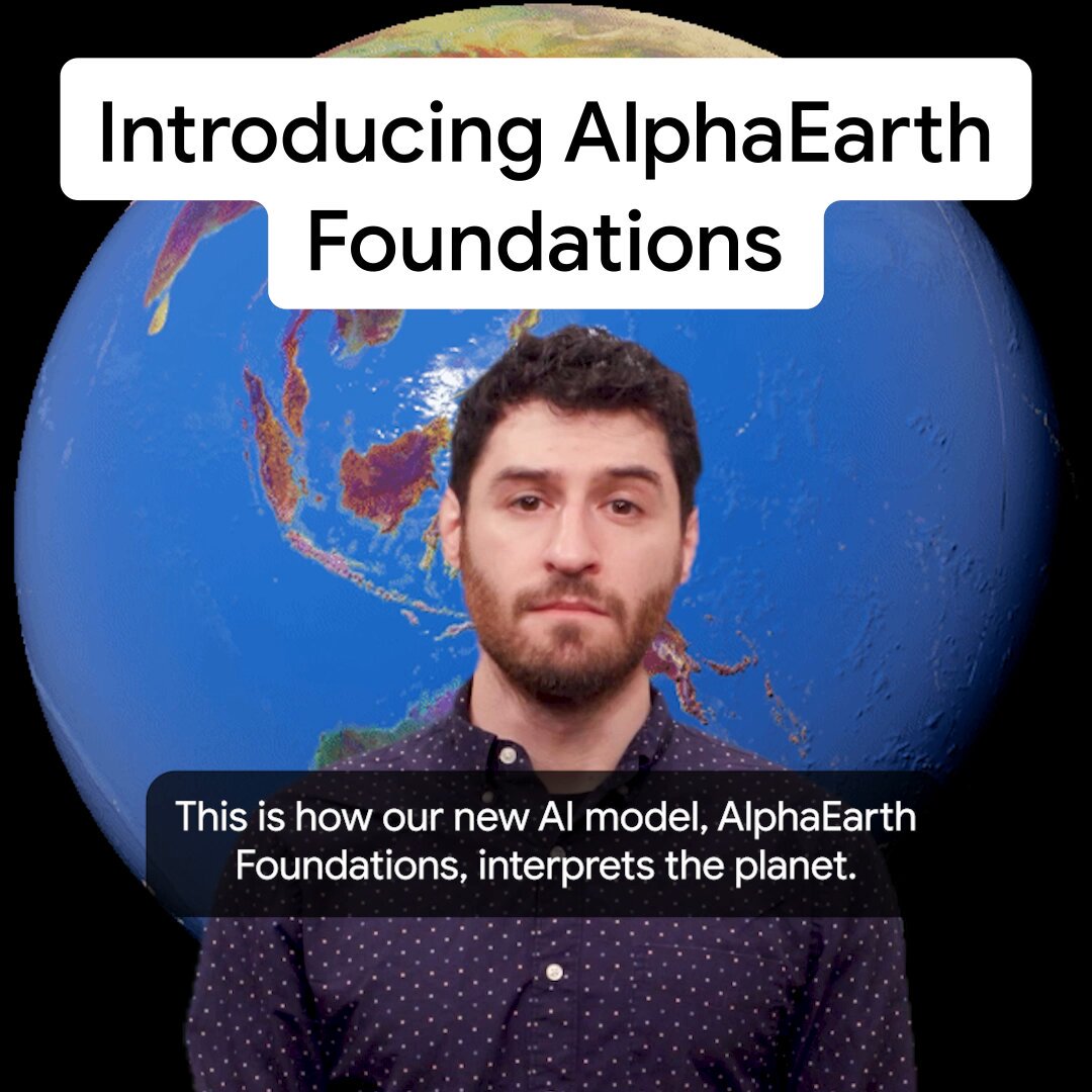 Google AlphaEarth Foundations Virtual Satellite AI System