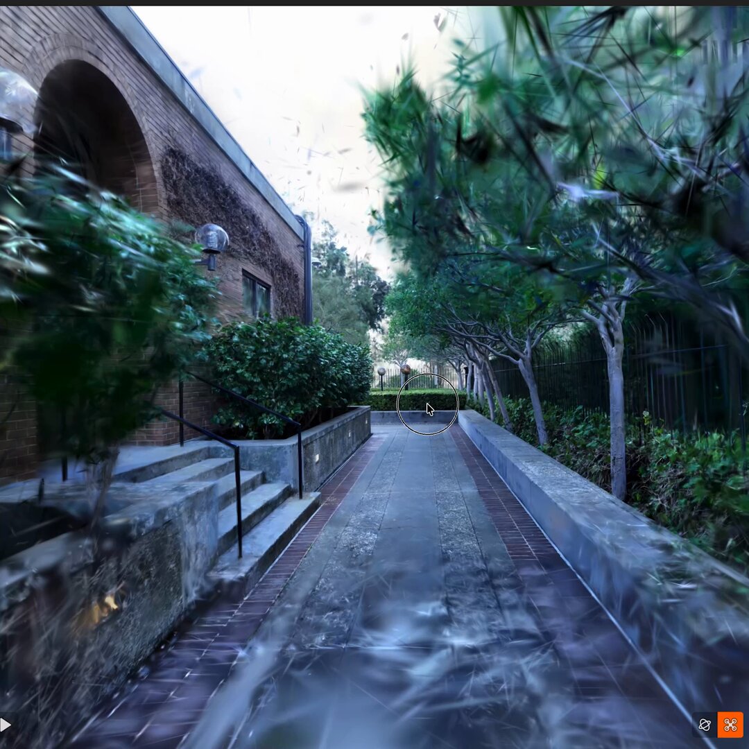 3D Gaussian Splat of Maritime Plaza San Francisco