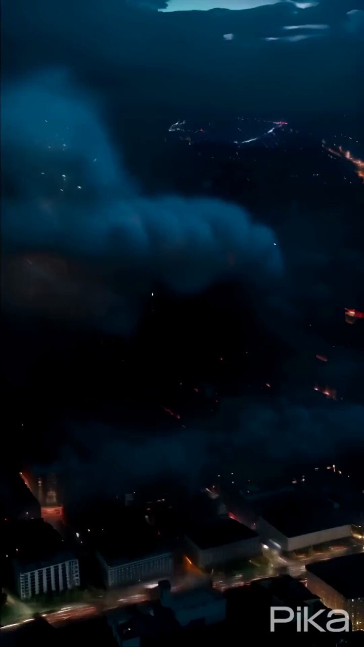 Stormy Weather Video Created with Pika 1.0 AI