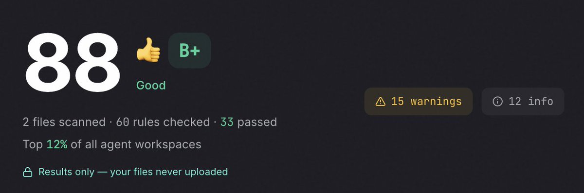 AgentLinter: Security Linter for Agent Configuration Files